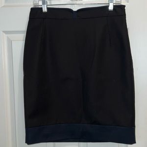 TAHARI Women’s Black Lined Pencil Skirt Size 10